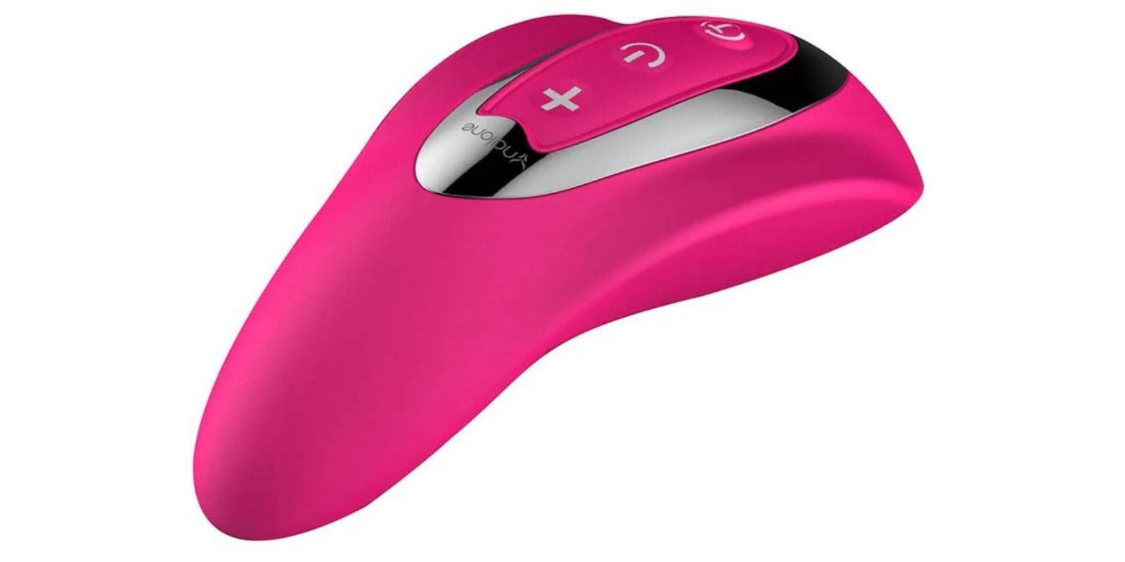 Luxury Nalone Curve pink vibrator with ergonomic curved design for G-spot and external pleasure