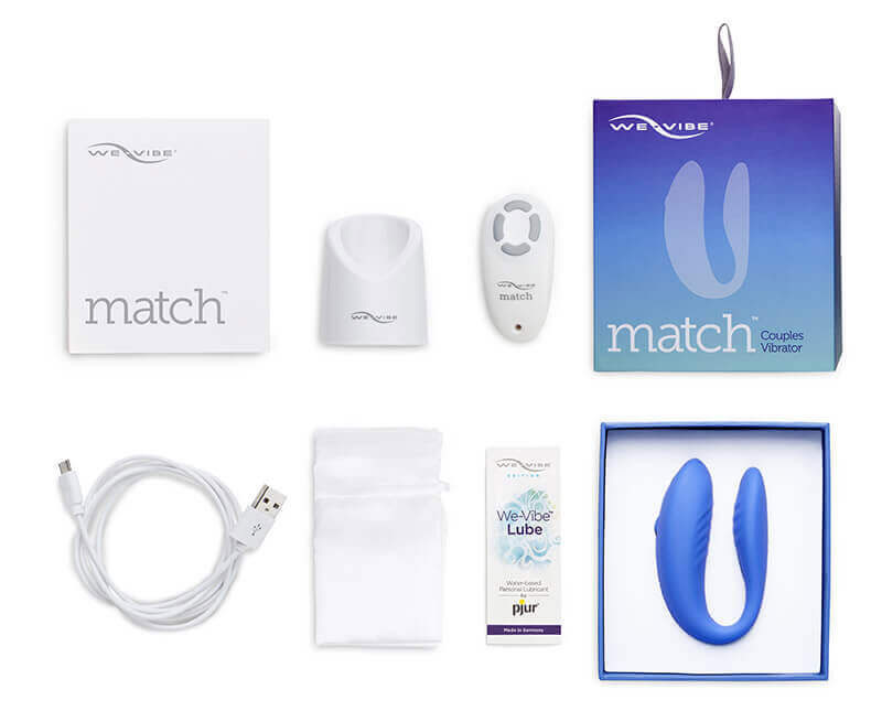 We-Vibe Match Couple's vibrator that's used during sex