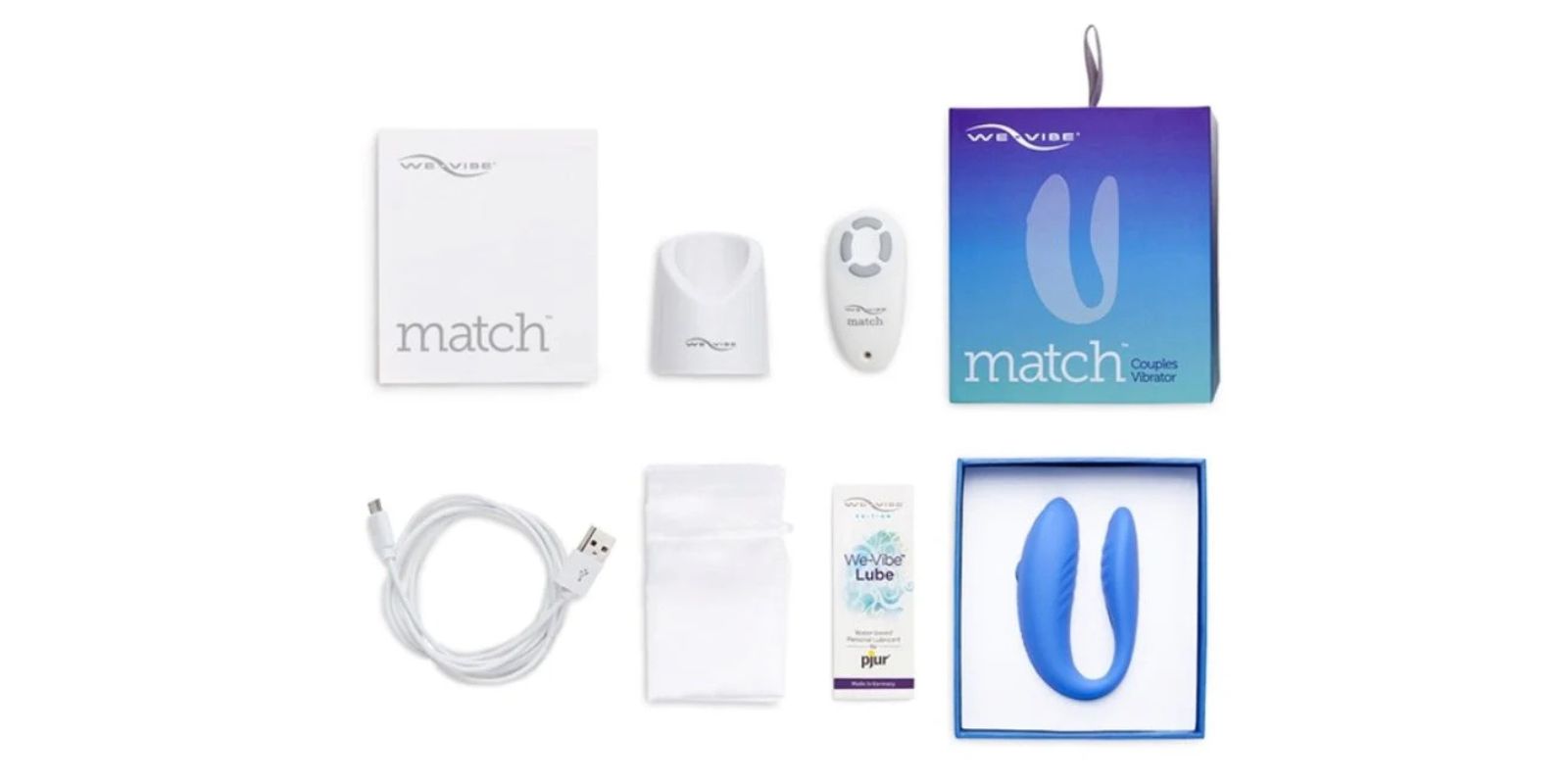 We-Vibe Match luxury couples vibrator enhancing intimacy and pleasure