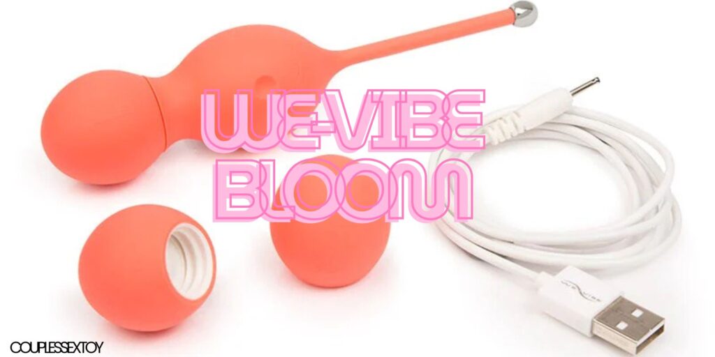 We-Vibe Bloom luxury kegel exerciser for strengthening pelvic floor muscles.