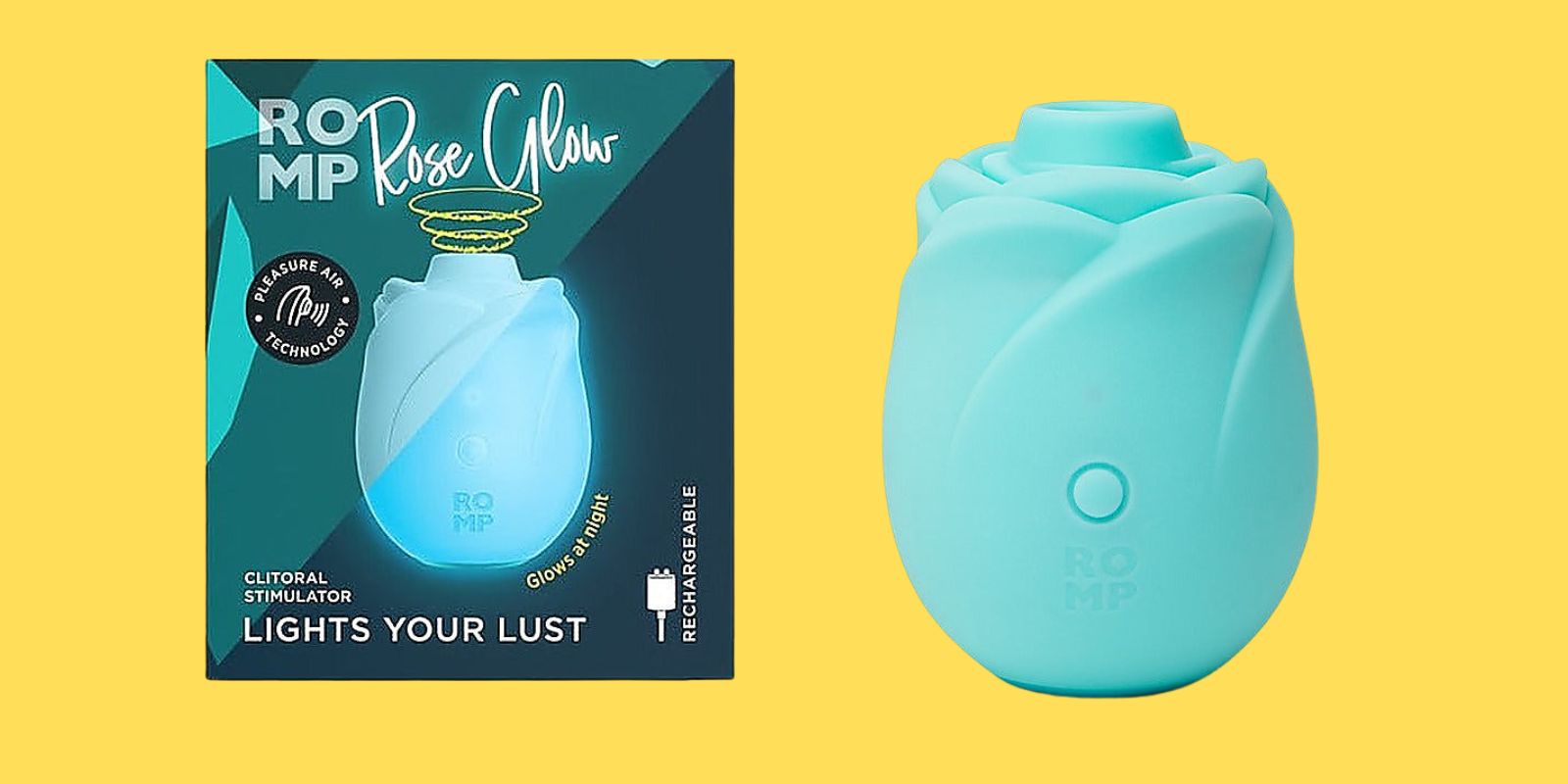 Romp Rose Glow Clitoral Massager by Love Honey โ Couples Sex Toys Emotional Intimacy And Physical Intimacy