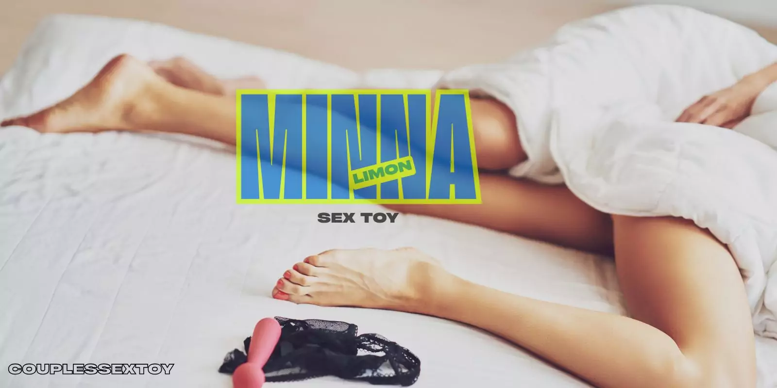 Minna Limon – Lemon-Shaped Vibrator in Blue. – Couples Sex Toys Minna Limon vibrator in blue color.