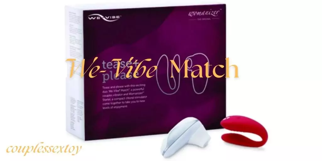 We-Vibe Match couples vibrator stimulating G-spot and clitoris