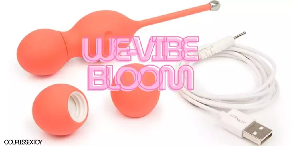 We-Vibe Bloom luxury kegel exerciser for strengthening pelvic floor muscles.