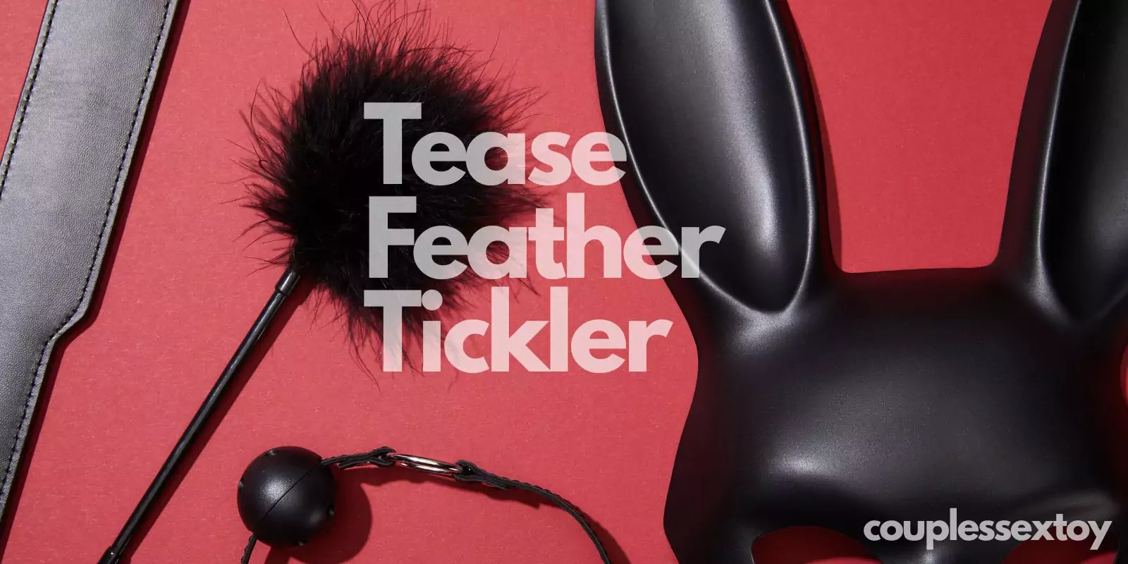 Tease Feather Tickler – Elegant Intimacy Toy for Couples. – Couples Sex Toys Tease Feather Tickler from Fifty Shades of Grey Official Collection for couples sensory play.