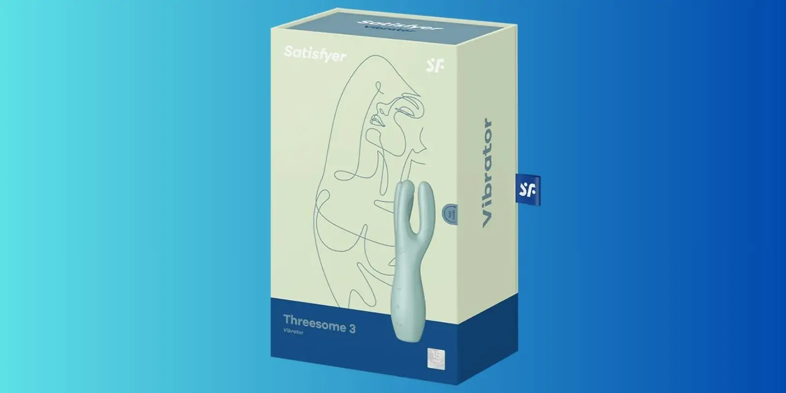 Satisfyer Threesome 3 Layon 3 Motors Clitoral Vibrator – Couples Sex Toys Satisfyer Threesome