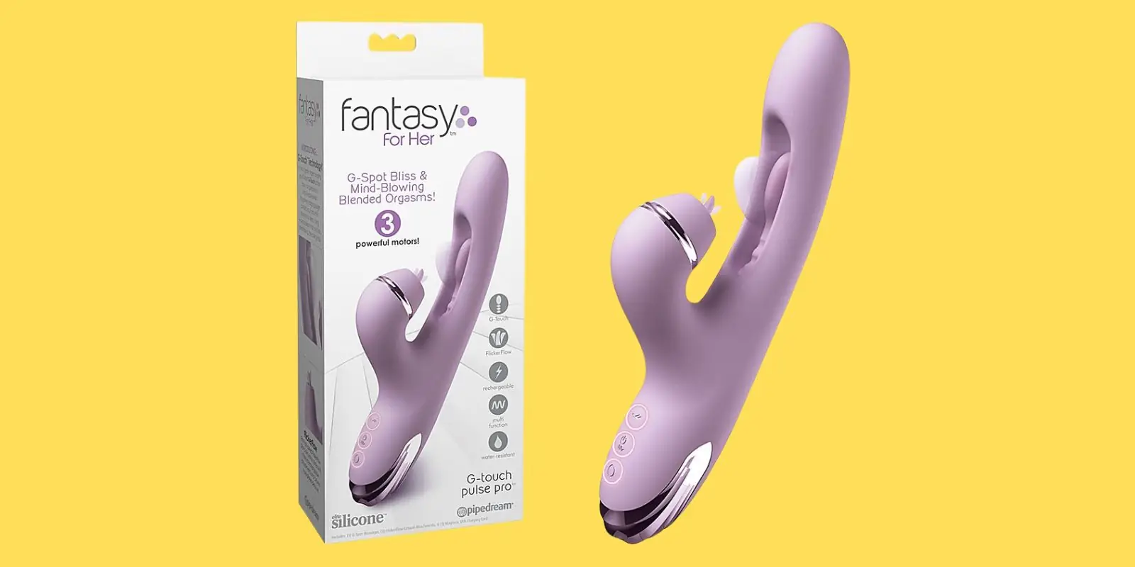 Fantasy For Her G-Touch Pulse Pro Rabbit – Couples Sex Toys How To Improve Intimacy In A Relationship